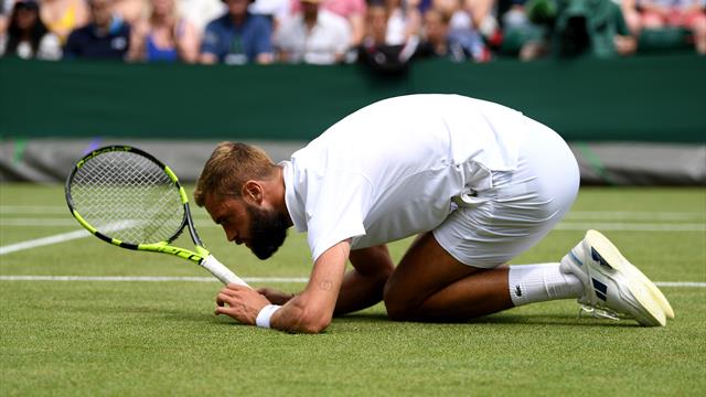 Paire éliminé et blessé : "Je suis triste parce que c'était un bon tirage"