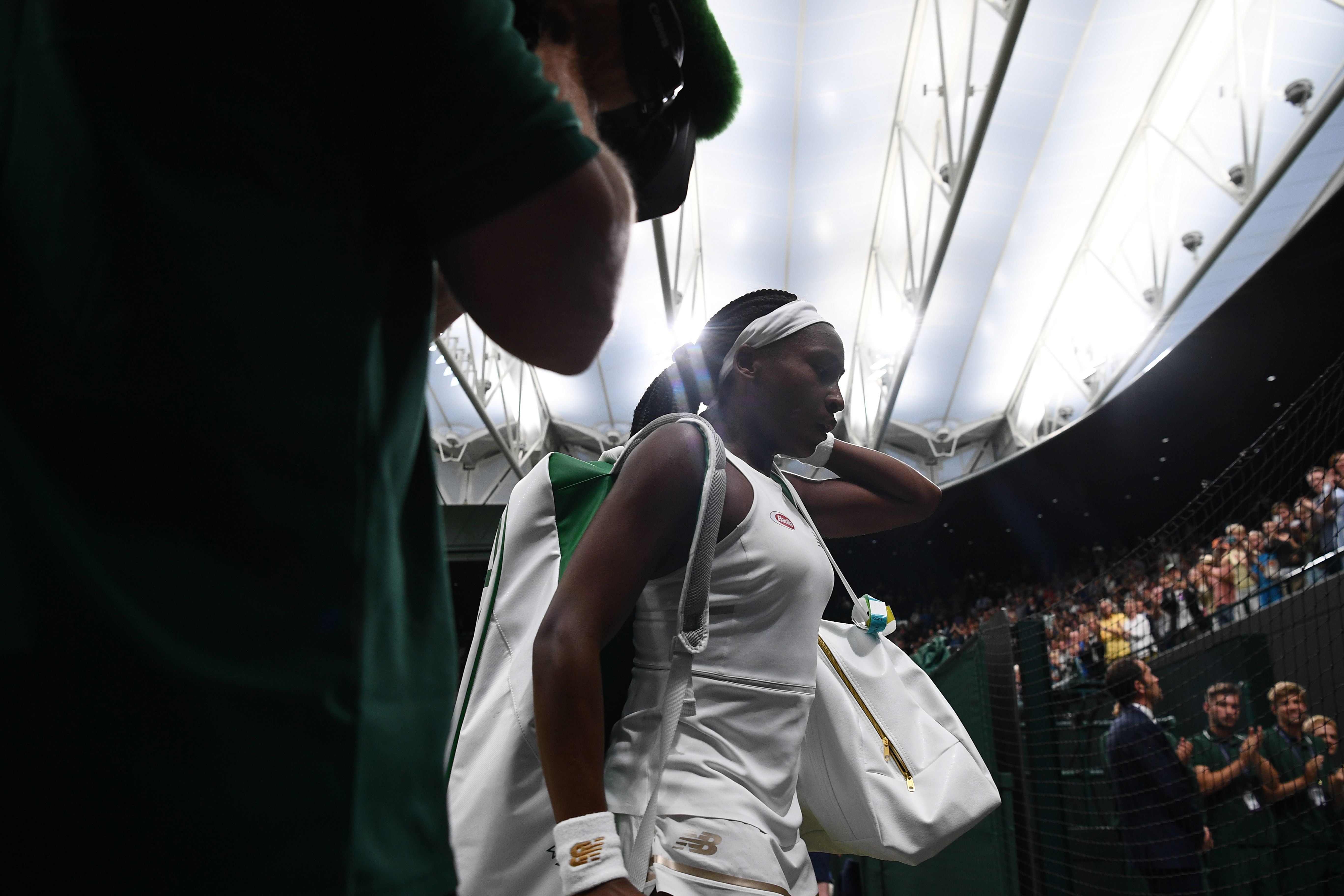 Cori Gauff quitte le Centre Court... avant d'y revenir très vite ?