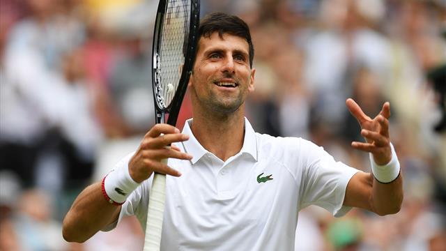 Djokovic pense aux records et à l'Histoire, mais il carbure au plaisir