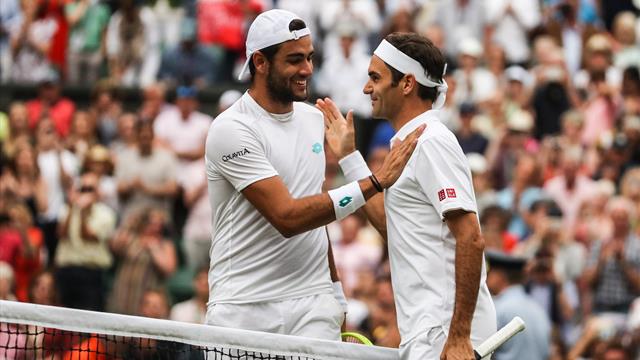 Federer : "Le coach de Berrettini m’a presque remercié"
