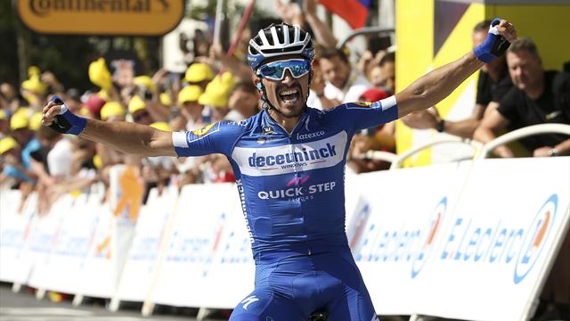 Mit Video | Doppelschlag von Alaphilippe: Etappensieg und Gelb