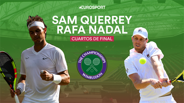 Wimbledon 2019, Querrey-Nadal: el mejor sacador del torneo antes de la semifinales Wimbledon 2019, Querrey-Nadal: el mejor sacador del torneo antes de la semifinales