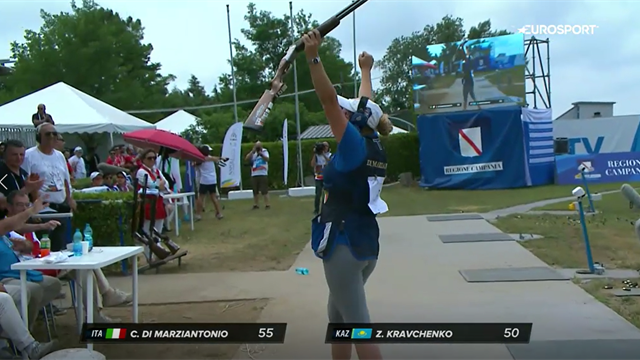 Universiade, ecco il sesto oro italiano: Di Marziantonio trionfa nello skeet Universiade, ecco il sesto oro italiano: Di Marziantonio trionfa nello skeet