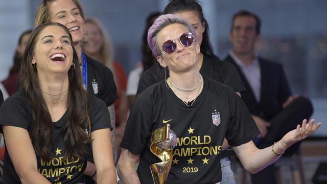 Par peur d'être "exhibées", les Américaines n'iront pas à la Maison Blanche selon Rapinoe