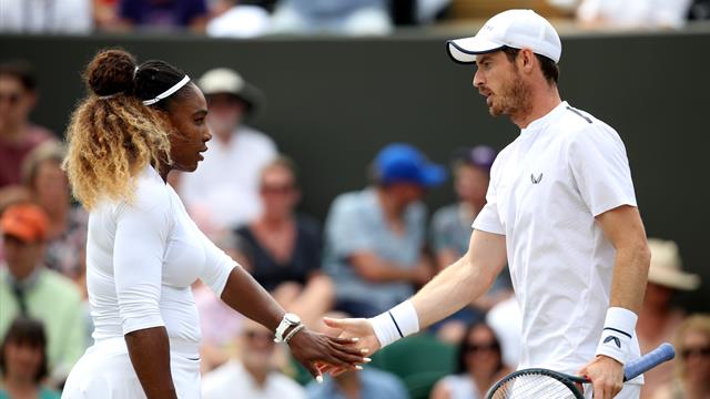 Murray and Serena's doubles dream ended by top seeds Melichar and Soares