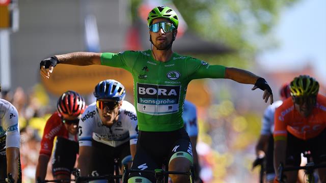 Sagan se montre, Alaphilippe assure Sagan se montre, Alaphilippe assure