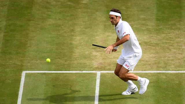 Federer neemt laatste horde richting halve finale tegen Nadal Federer neemt laatste horde richting halve finale tegen Nadal