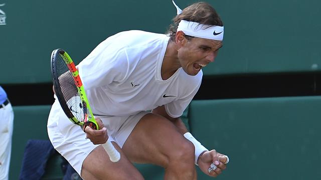 Wimbledon 2019 (cuartos), Sam Querrey-Nadal: A por Federer en el mejor momento (5-7, 2-6 y 2-6)