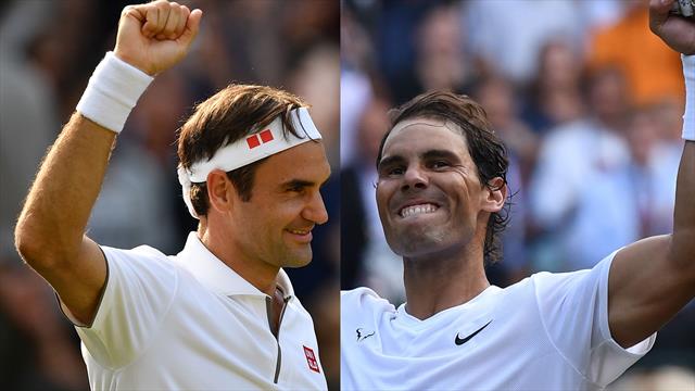 Nadal sets up Federer semi-final showdown 11 years after last Wimbledon meeting
