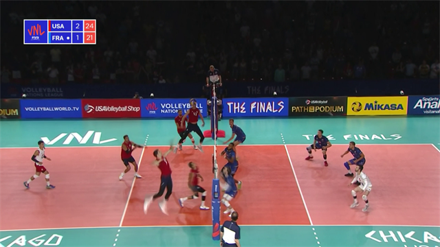 Volleyball Nations League: USA-Francia 3-1, gli highlights Volleyball Nations League: USA-Francia 3-1, gli highlights