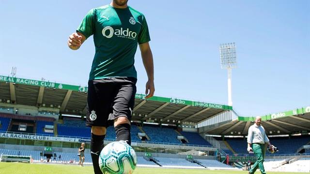 Luca Zidane reconoce que el Racing era su "mejor" opción para salir de Madrid