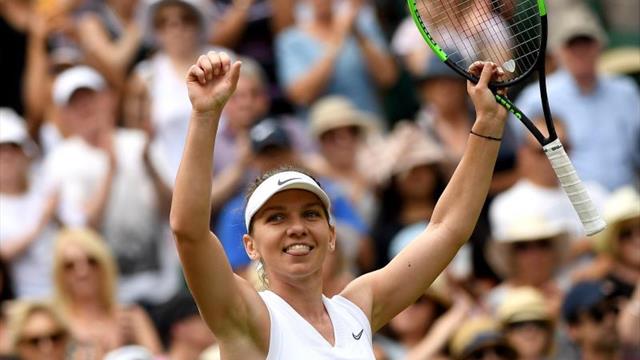 Halep vence a Svitolina y disputará su primera final de Wimbledon