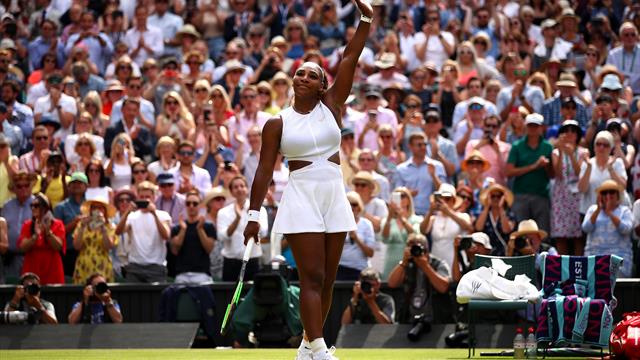 Williams veel te sterk voor Strycova in halve finale Wimbledon Williams veel te sterk voor Strycova in halve finale Wimbledon
