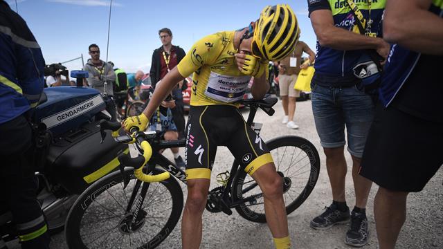 Alaphilippe impressionnant mais frustré, Bardet déjà lessivé