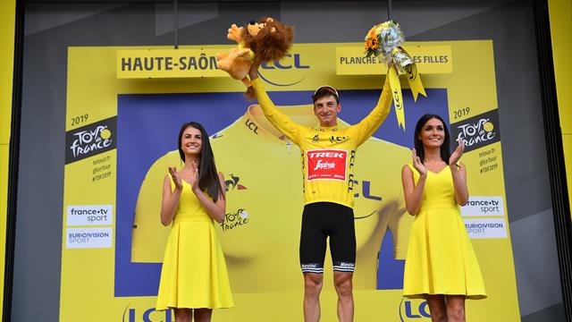 Giulio Ciccone stupendo a La Planche des Belles Filles: arriva 2° e conquista la maglia gialla