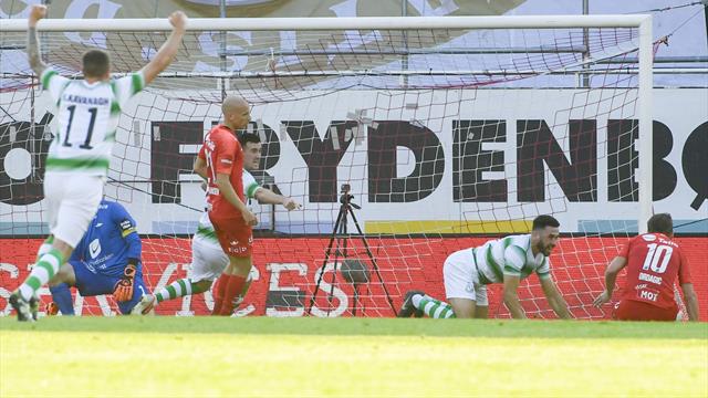 Kalddusj på overtid gir Brann vanskelig utgangspunkt