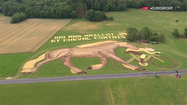 Tour de Francia 2019: ¡Impresionante! El mosaico más espectacular jamás visto en el Tour Tour de Francia 2019: ¡Impresionante! El mosaico más espectacular jamás visto en el Tour