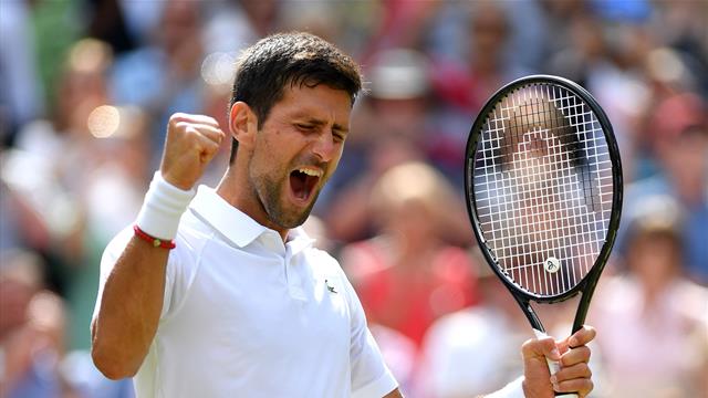 Djokovic battles past Bautista Agut to reach sixth Wimbledon final