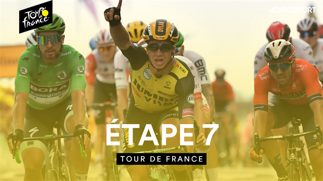 Une échappée au long cours puis un sprint royal : le résumé de la 7e étape Une échappée au long cours puis un sprint royal : le résumé de la 7e étape