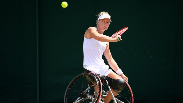 Diede de Groot weer naar Wimbledon finale Diede de Groot weer naar Wimbledon finale