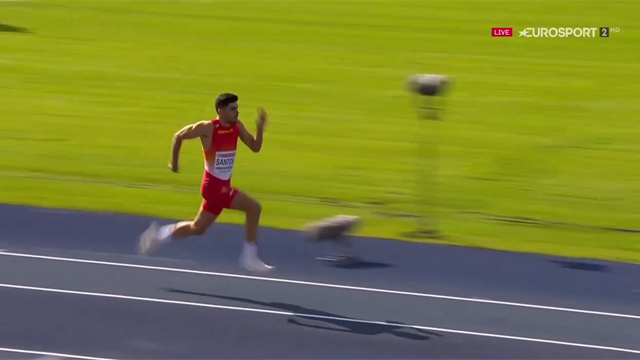 Europeos Sub-23: Espectacular salto de Héctor Santos para ganar la plata