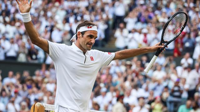 De samenvatting van Rafael Nadal vs Roger Federer in de halve finale van Wimbledon 2019 De samenvatting van Rafael Nadal vs Roger Federer in de halve finale van Wimbledon 2019