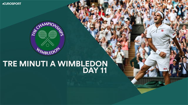 Dalla rivincita di Federer con Nadal alla solidità di Djokovic: tre minuti a Wimbledon, Day 11 Dalla rivincita di Federer con Nadal alla solidità di Djokovic: tre minuti a Wimbledon, Day 11