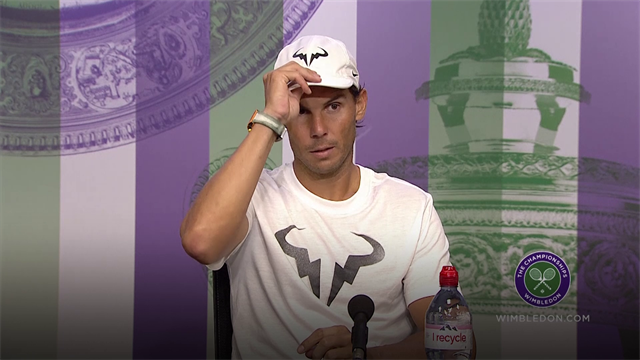 Nadal: "Federer ha meritato di vincere, sono onorato di essere parte di questa rivalità" Nadal: "Federer ha meritato di vincere, sono onorato di essere parte di questa rivalità"