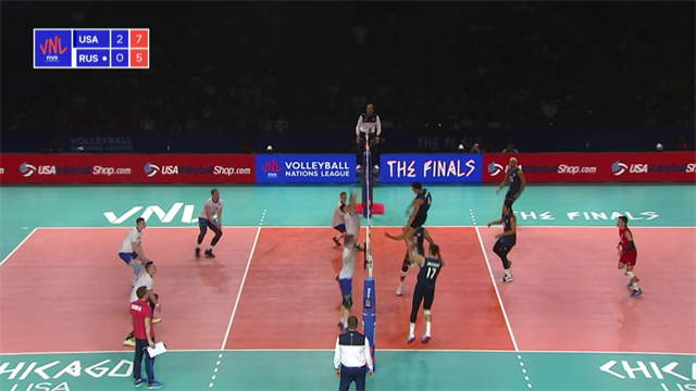 Volleyball Natios League: USA-Russia 3-0, gli highlights Volleyball Natios League: USA-Russia 3-0, gli highlights