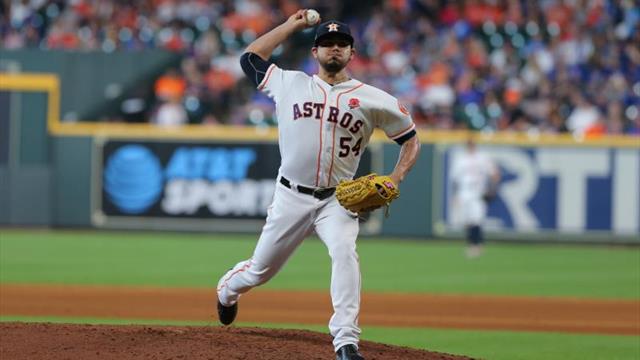 9-8. Santana jonronea y pega sencillo remolcador contra los Astros