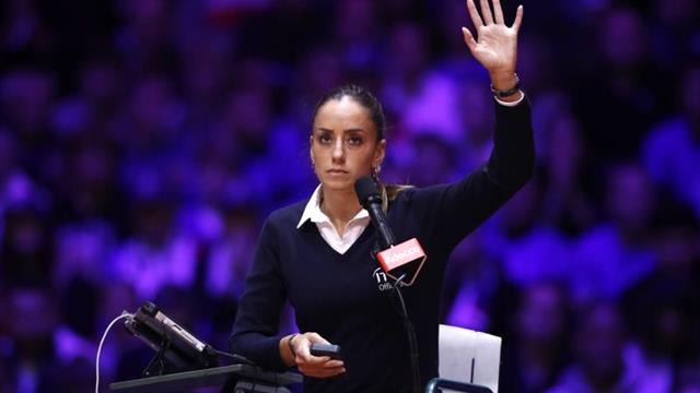 La serbia Marijana Veljovic, jueza de silla de la final Serena-Halep