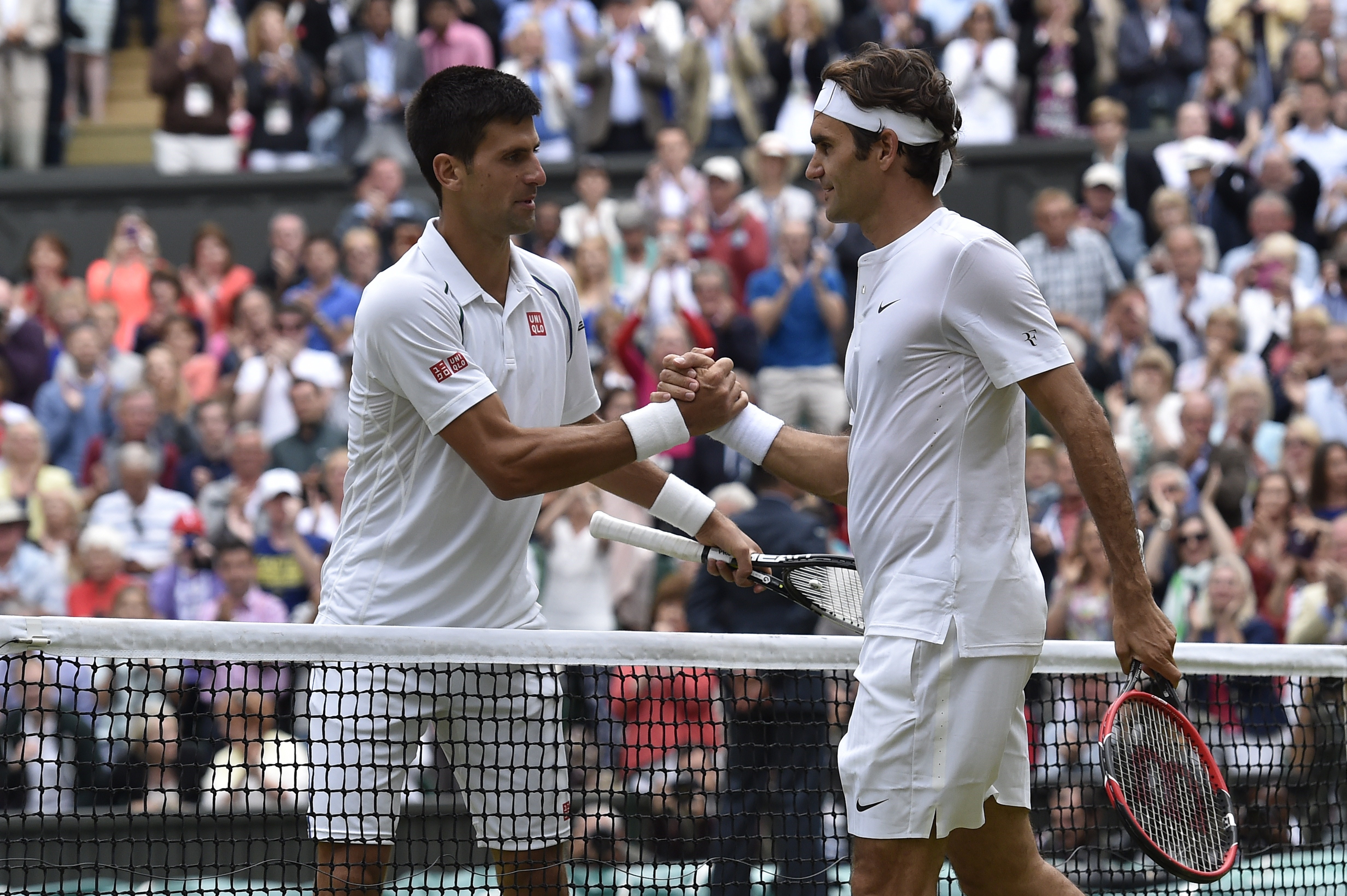 Roger Federer & Novak Djokovic (Wimbledon)