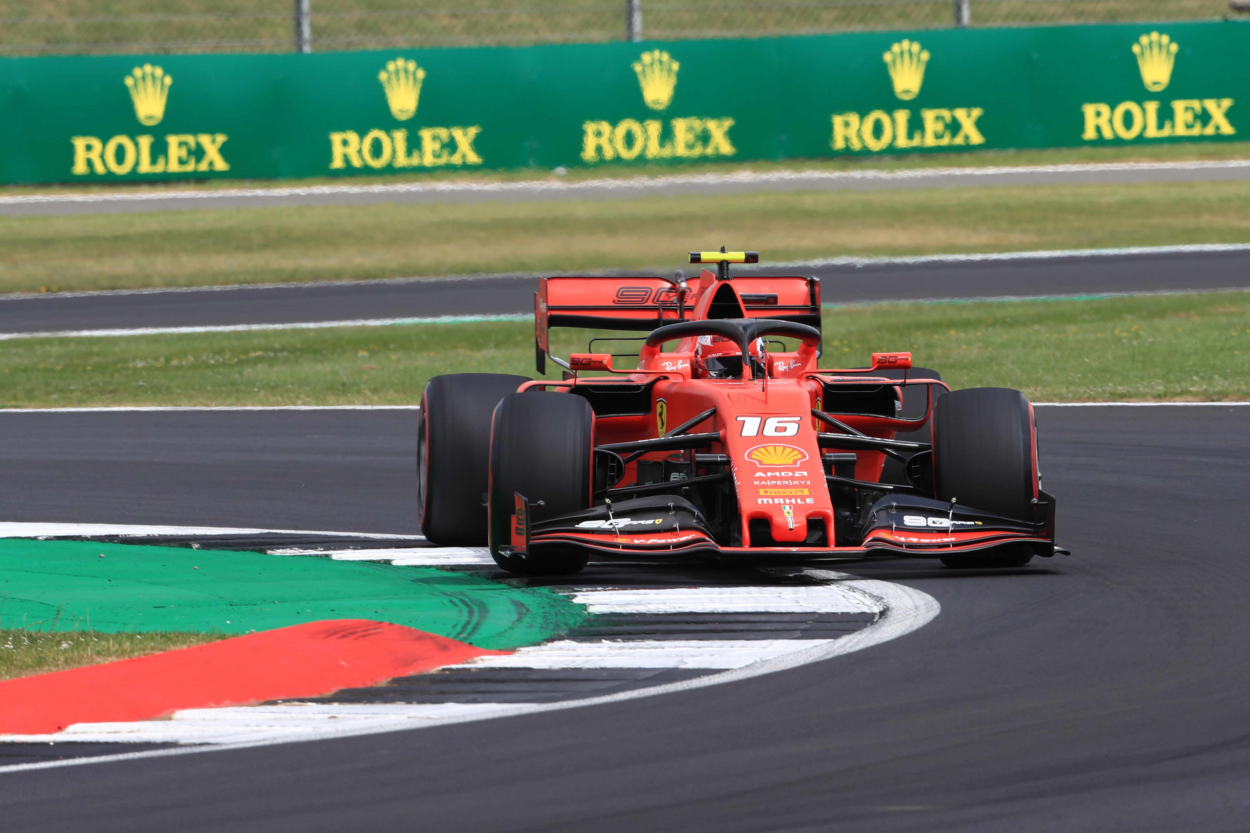 Charles Leclerc (Ferrari) au Grand Prix de Grande Bretagne 2019