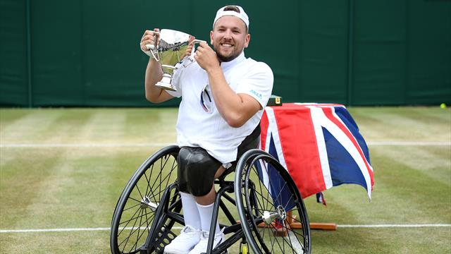L'impresa di Dylan Alcott: vince Wimbledon e completa il Grande Slam in carrozzina