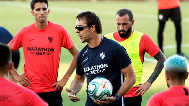 El Sevilla regresa del Algarve y los internacionales se incorporan al trabajo