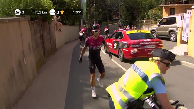 Tour de Francia 2019, El momento que pudo cambiar el Tour: Caída de Geraint Thomas y parte del Ineos Tour de Francia 2019, El momento que pudo cambiar el Tour: Caída de Geraint Thomas y parte del Ineos