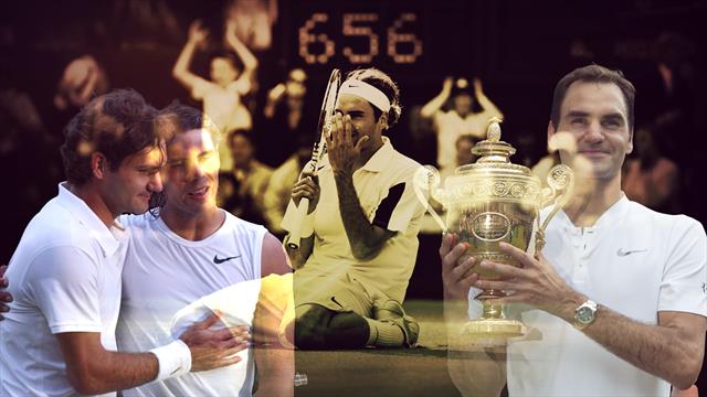 De Philippoussis à Cilic, les 11 finales de Maître Federer à Wimbledon