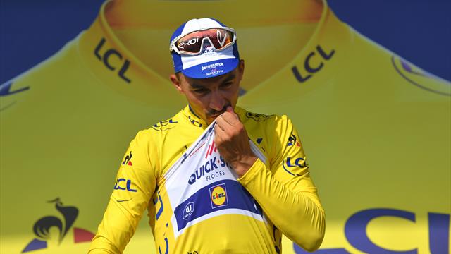 Alaphilippe : "C'est juste du bonheur" Alaphilippe : "C'est juste du bonheur"