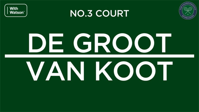 Aniek van Koot wint Wimbledon 2019 na overwinning op Diede de Groot Aniek van Koot wint Wimbledon 2019 na overwinning op Diede de Groot