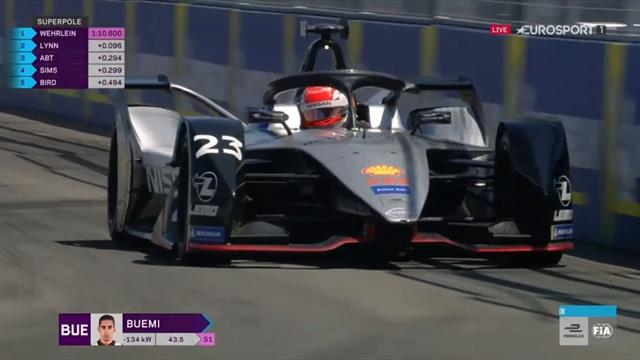 Fórmula E, ePrix Nueva York: Buemi arrasa y se queda la Superpole Fórmula E, ePrix Nueva York: Buemi arrasa y se queda la Superpole