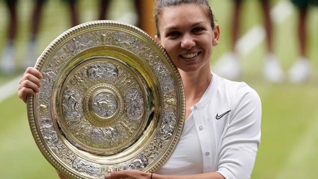 Halep deja petrificada a Serena en la conquista de su primer Wimbledon