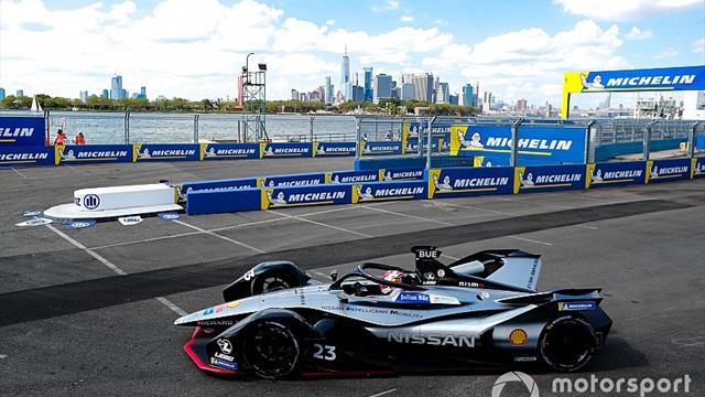 Buemi arrasa y se lleva la pole para la primera carrera de Nueva York