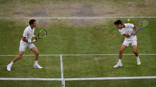 4h57 de lutte puis des larmes : Mahut et Roger-Vasselin ont fini par céder