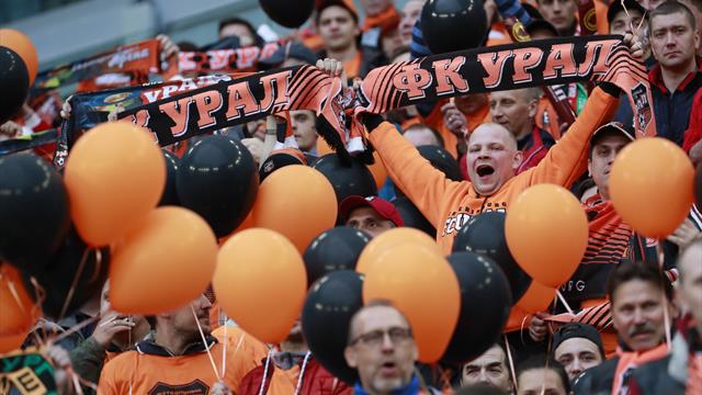 Фанаты «Урала» напали на болельщиков «Уфы» перед игрой в Екатеринбурге