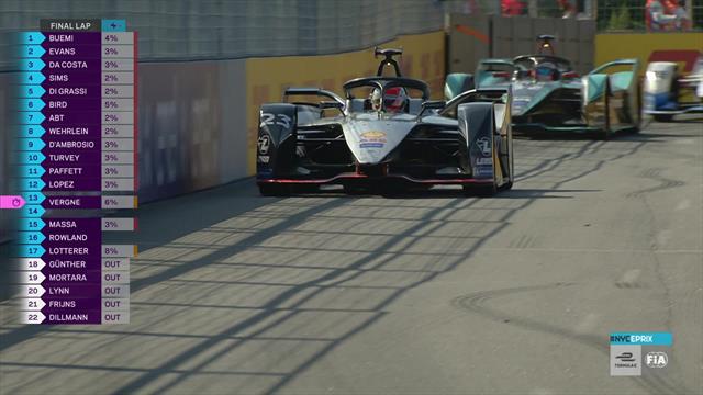 Buemi domina, Vergne si scontra con Massa all'ultimo giro: il titolo si decide nell'ultima gara! Buemi domina, Vergne si scontra con Massa all'ultimo giro: il titolo si decide nell'ultima gara!