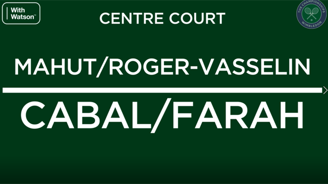 Cabal & Farah winnen dubbeltitel Wimbledon Cabal & Farah winnen dubbeltitel Wimbledon