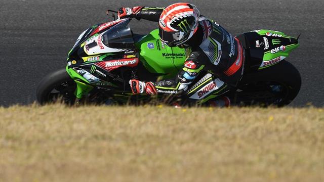 Rea, primero, aumenta su ventaja sobre Bautista, que se fue al suelo en la carrera 1 de superbikes