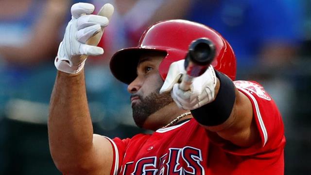 9-2. Pujols pega jonrón en la victoria de los Angelinos sobre los Marineros