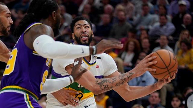 Davis se presenta sin el No.23, con James y convencido de que los Lakers ganarán