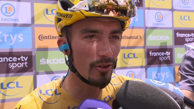 Alaphilippe : "Encore une attaque ? Je n'ai plus besoin de le faire" Alaphilippe : "Encore une attaque ? Je n'ai plus besoin de le faire"